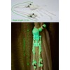Halloween Curtain Tiebacks Glow in The Dark Skeleton Curtain Holders
