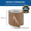 Teflon Tape, 2 in 30 FT Fabric PTFE Tape for