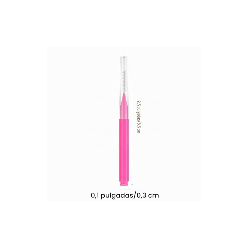 Healvian Interdental Brush Cepillo Interdental Portátil Para Limpieza Entre Dientes