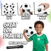 PlayBolt - Balones de fútbol blanco y negro - Tamaños