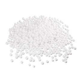 DMiotech 1 Pack 0.3-in Foam Beads Ball Polystyrene Round Foam Balls White for DIY Craft, Arts, Party Decoration