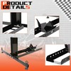 ECOTRIC Motorcycle Wheel Chock Stand Upright 1800lb Capacity, Adjustable Motorcycle