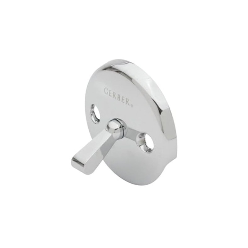 Gerber Tub Waste and Overflow Trip Lever - Chrome