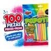 Popotix Mini 100 pzs Polvo Acidito Sabor Frutal Las Delicias