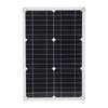 20W 18V Monocrystalline Solar Panel Kit Multifunctional Emergency High Efficiency