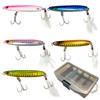 eeldog Metal Jig 5 Color Set with Case (20g)