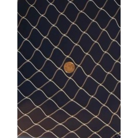 Goodwin Netting 15' x 15' Chicken, Duck, Poultry, Turkey, Geese Nylon Netting 1  1/4” Mesh #9