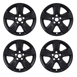 Coast2Coast IWCIMP352BLK Set of 4 Gloss Black 17" Wheel Skin with Spoke for 08-14 Dodge Charger