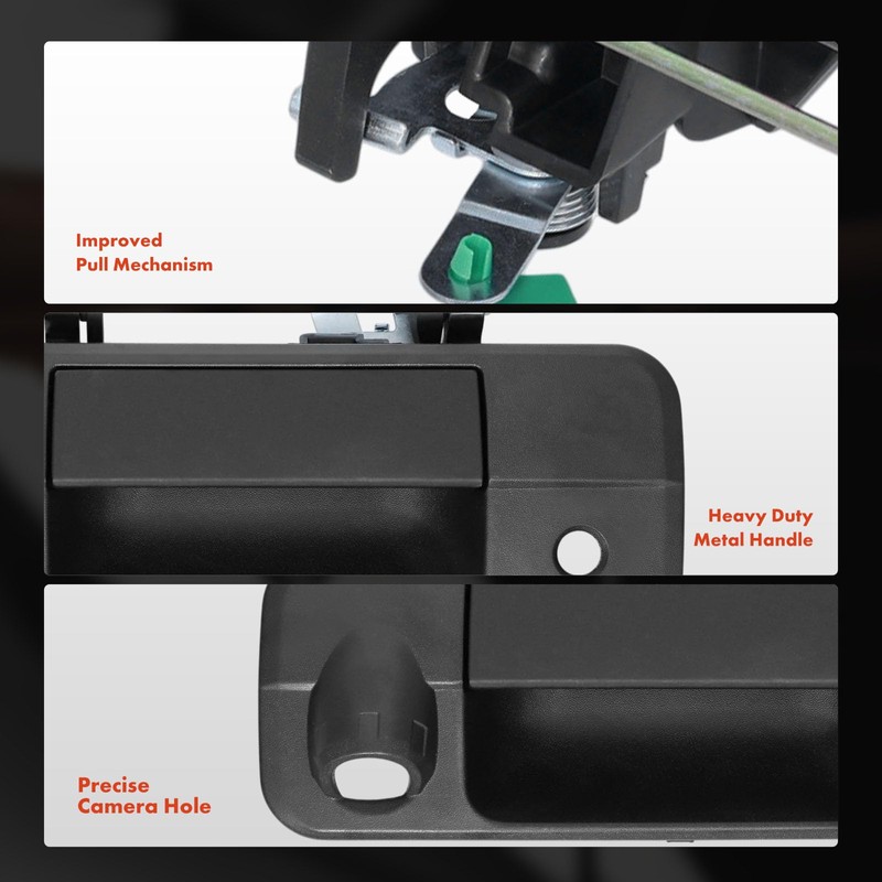 A-Premium - Upgraded Metal Tailgate Handle - Compatible with Toyota