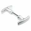 INTRA-TEC Garage Door Handle with Inner Handle Aluminium F1 Ergonomic