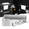 304 Stainless Steel Hollow Triangular Corner Shelf Shampoo Storage Rack