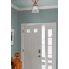 Innovations 288-1C-BPN-G63 One Light Semi-Flush Mount from Nouveau 2 Collection