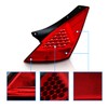 AmeriLite LED Replacement Taillights All Red Set For 350Z -