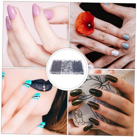 Baluue 210pcs Nail Drill Sanding Bands Sanding Bits for Manicure and Pedicure High-strength Wear-resistant