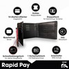 Dolphin® Men's Leather Wallet "Rapid Pay" - Wallet with Contactless