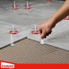 Goldblatt Tile Leveling System, 250pcs 1/16" Tile Spacers & 100pcs