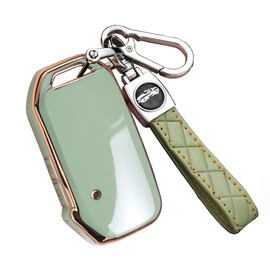ontto Car Key Case Suitable for Kia Ceed CD Sportage 4 GT K3 K5 Optima Forte Soul Proceed Sorento NIRO Seltos 2019-2022 Remote Control TPU Key Cover Protective Key Fob 3 Button Green