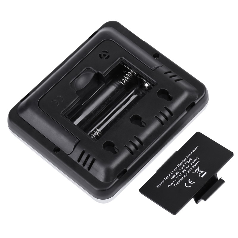 Ultrasonic Water Tank Liquid Depth Level Meter Sensor with Temperature