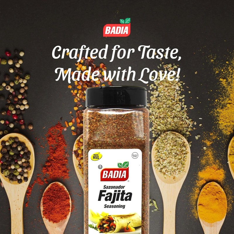 Badia Fajita Seasoning 21 oz – Zesty Tex-Mex Spice Blend