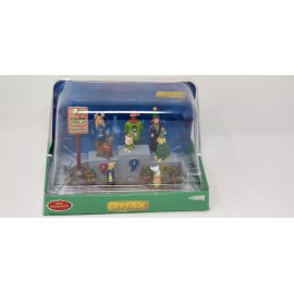 Lemax Christmas Village Canine Holiday Sweater Contest NIP Dogs Puppies