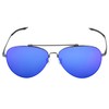 BEDO Non-polarized Mirrored Sunglasses for Men Matel Frame Cool Oval