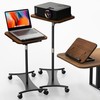 NAMON Rolling Laptop Stand, 2 in 1 Dual-use Floor &