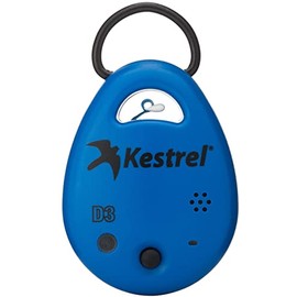 Kestrel Drop D3 Wireless Temperature, Humidity and Pressure Data Logger, Blue
