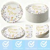 50PCS Miss to Mrs Plates 7" Wildflower Bridal Shower Disposable