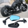 GOODFITMENT Motorcycle Folding 7/8" Bar End Side Mirrors For Harley