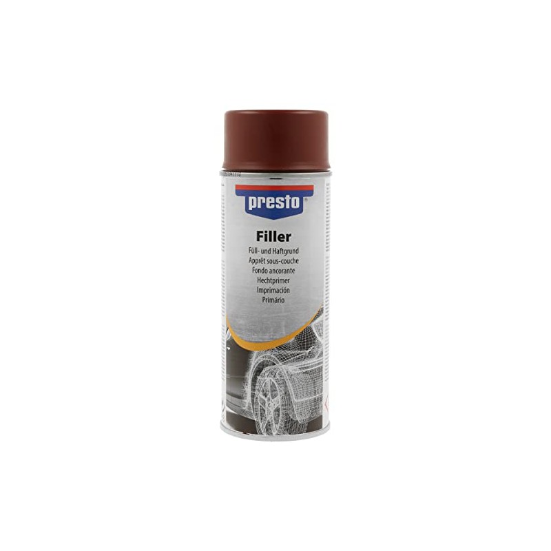 Presto 308059 Etch Primer Etch Primer, 400 ml, Redbrown