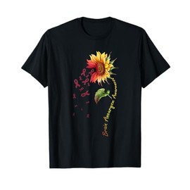 Brain Aneurysm Awareness Sunflower Shirt T-Shirt