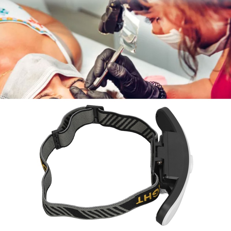 Eyelash Extension Headlamp Adjustable Professional Portable Lash Extension Grafting Headlamp