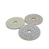Panfreet 3 Step Diamond Polishing Pads 4-inch Wet for Granite