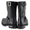 Milwaukee Leather Men's Black 11-Inch Classic Engineer Motorcycle Leather Boots