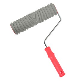 Nichiyo 10'' Patterned Paint Roller for Wall Decoration Classic Brick Embossing Texture Rubber Roller Decorative Household DIY Paint Art Tool for Wall Decoration (EG730T)