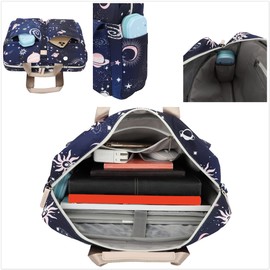 SANFAN Laptop Briefcase, Water Repellent Multi-Functional Laptop Shoulder Messenger Case Bag (13 inch-14 inch, SLB-9)