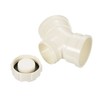 PATIKIL 2" 45 Degree Elbow Pipe Fitting with Opening, 2