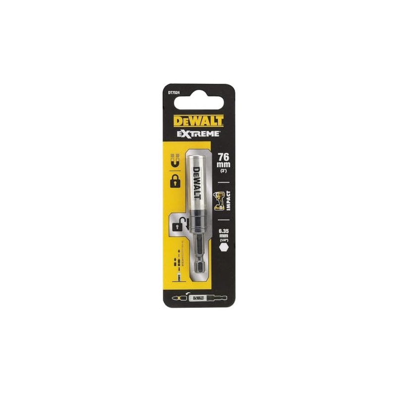 Dewalt Extreme DT7524 Magnetic Bit Holder (76 mm Total Length,