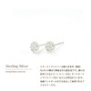 Noelmarket Women's Earrings, Popular, Hypoallergenic, 925 Silver, Quatrefoil Clover, Sterling