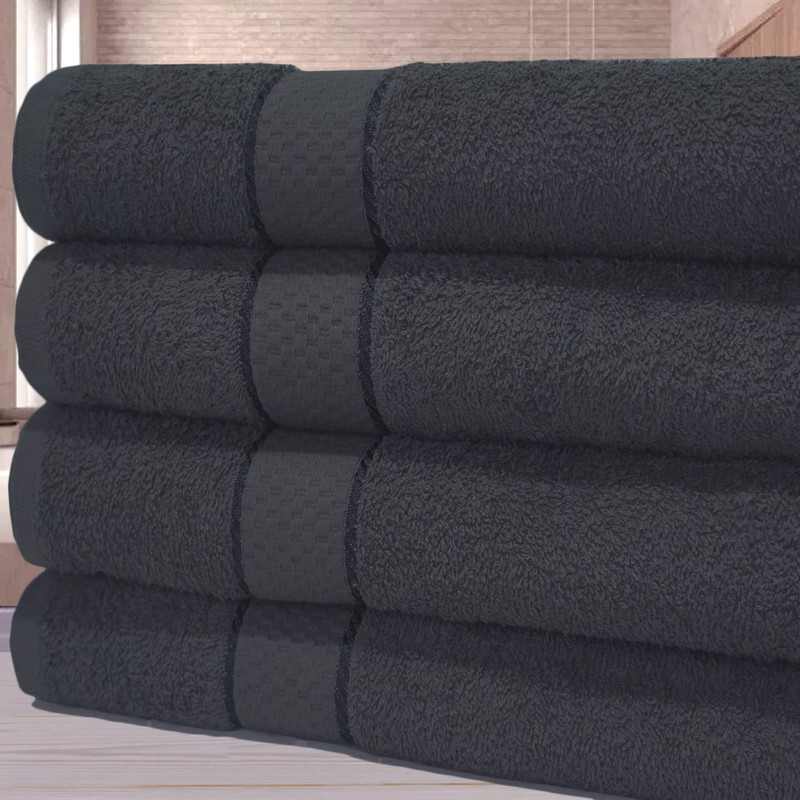 Casabella Pack of 2 Large Jumbo Bath Sheets 100% Egyptian