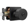 goldenwarm Matte Black Door Knobs Interior, Privacy Door Knob for