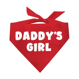 Daddy's Girl Dog Bandana (Assorted Colors)