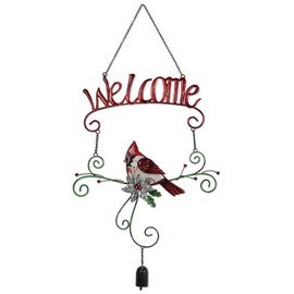 Sunset Vista Designs Cardinal Welcome Sign