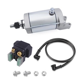 Starter Motor Starter Cable Wire Starter Motor Cord Starter Solenoid Relay for Yamaha Raptor Raptor 660 660R YFM660 YFM660R 2001-2005 3XF-81815-00-00 3SX-81890-00-00 4XE-81940-12-00