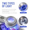 Handheld 60X Magnifier Loupe with UV & LED Lights, 30mm