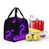 Purple Dragon Lunch Box Cool Lighting Insulated Lunch Bag Mini