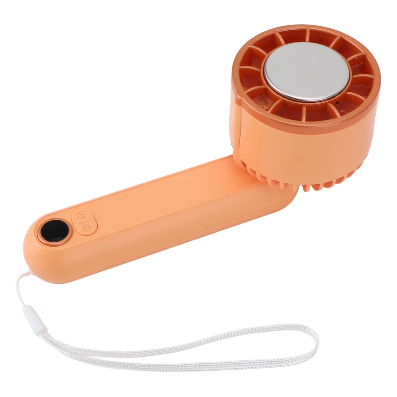 Portable Handheld Fan Foldable LED Display Rechargeable Handheld Pocket Fan