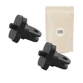 Adaptout X2 AGP Trepided Adaptor for GoPro with 1/4 Inch Screw 5 mm Attachment for Go Pro Hero 7/6/5/4/3/3/2/1 on French Brand Accessories Monopod