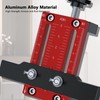 Cabinet Door Mounting Gauge, Adjustable Cabinet Hardware Template Mounting Template,