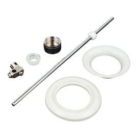 tecuro Pull rod for eccentric drain and overflow set for sinks.